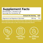 Magnesium Glycinate Powder - Manufacturer 300mg Raspberry Lemon Sleep Stress