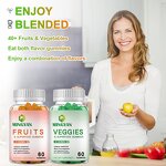 Fruit Veggie Gummies - Manufacturer Superfood Adult Kids Overall Wellness Vitamin
