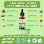 Cortisol Drops - Manufacturer OEM/ODM Magnesium Glycinate Ashwagandha Hormone