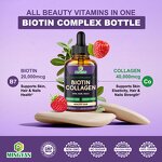 Biotin Collagen Drops - Manufacturer OEM/ODM Hair Growth Skin Hydration Brighten