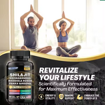 Shilajit Supplement - Manufacturer OEM/ODM 8-in-1 Ashwagandha Ginseng Energy Stress