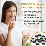 Shilajit Tablets - Manufacturer Premium 500mg 85+Trace Fulvic Energy Immune