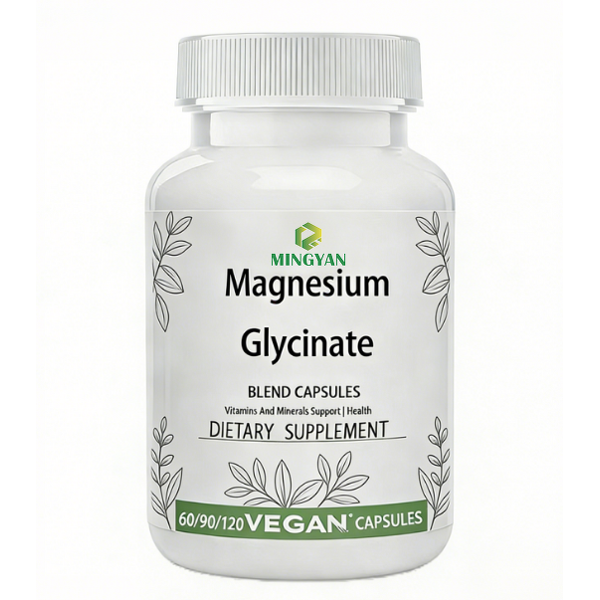 Magnesium Glycinate Caps - Manufacturer OEM/ODM 99% Adult Muscle Heart Support