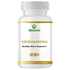 Ashwagandha Capsules - Manufacturer OEM/ODM 800mg Vegan Organic Energy 60Ct