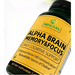 Alpha GPC Capsules - Manufacturer GMP Natural Nootropic Brain Memory Focus Boost