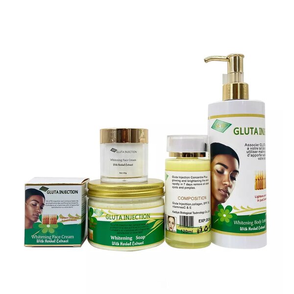 Gluta Skin Care Set - Manufacturer Whitening Cream Lotion Serum Soap Acne Remover