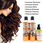 5D Gluta Hair Set - Manufacturer Shampoo Conditioner Growth Oil Peppermint Hemp