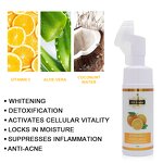 5D Gluta Face Wash - Manufacturer Vitamin C Whitening Cleanser Foaming Deep Cleansing