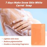 Gluta Coco Soap - Manufacturer Whitening Brightening Organic Carrot Handmade Bath