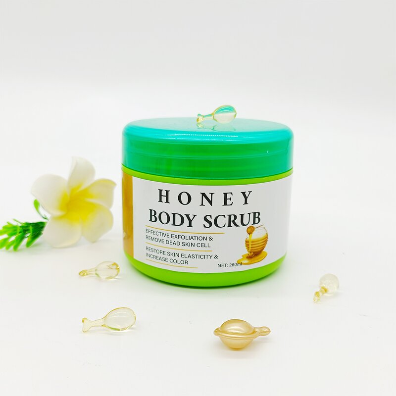 5D Gluta Honey Scrub - Manufacturer Exfoliation Remove Dead Skin Lighten Elasticity
