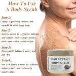 Snail Body Scrub - Manufacturer Whitening Reduce Cellulite Eczema Dark Spot
