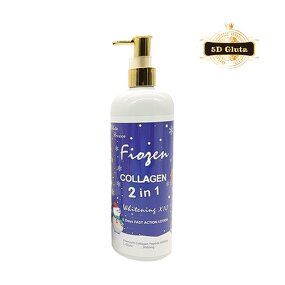 5D Gluta Lotion - Manufacturer Frozen Collagen 2 in 1 Whitening Anti Tach Anti Wrinkle