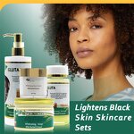 Gluta Skin Care Set - Manufacturer Whitening Cream Lotion Serum Soap Acne Remover