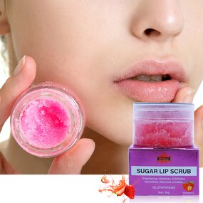 Strawberry Lip Scrub - Manufacturer Wholesale Moisturizing Private Label Sleeping Balm