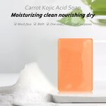 Gluta Coco Soap - Manufacturer Whitening Brightening Organic Carrot Handmade Bath