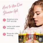 Organic Shower Gel - Manufacturer Bath Body Wash Brightening Lightening Black Skin