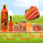 Gluta Co Carrot Scrub - Manufacturer Exfoliating Whitening 300g Skin Glow