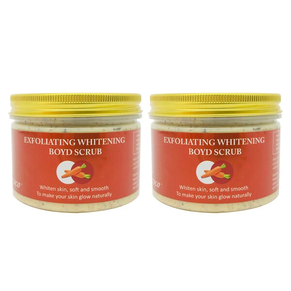Gluta Co Carrot Scrub - Manufacturer Exfoliating Whitening 300g Skin Glow