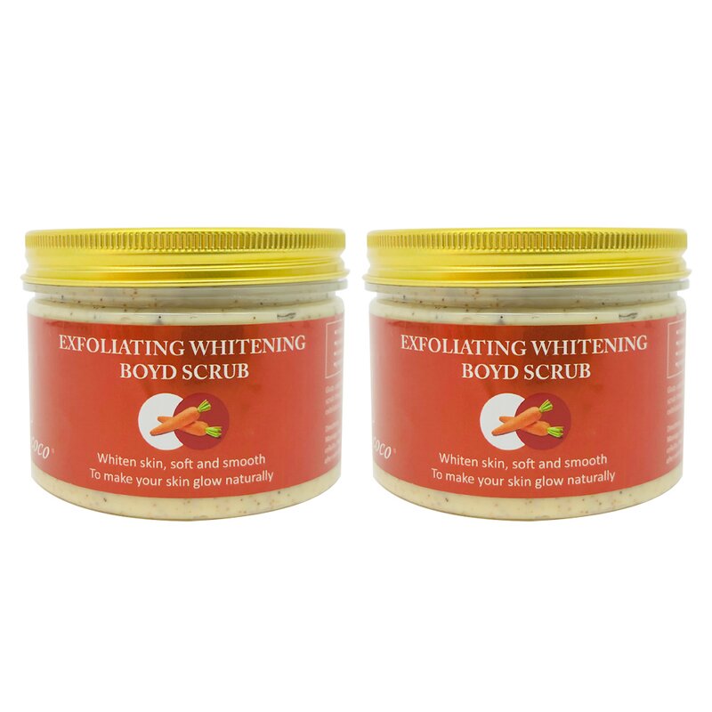 Gluta Co Carrot Scrub - Manufacturer Exfoliating Whitening 300g Skin Glow
