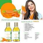 5D Gluta Carrot Oil - Manufacturer Whitening Nourishing Anti Aging Organic 200 ml