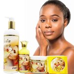 Banana Whitening Set - Manufacturer Organic Gluta Cream Lotion Serum Soap Black Women