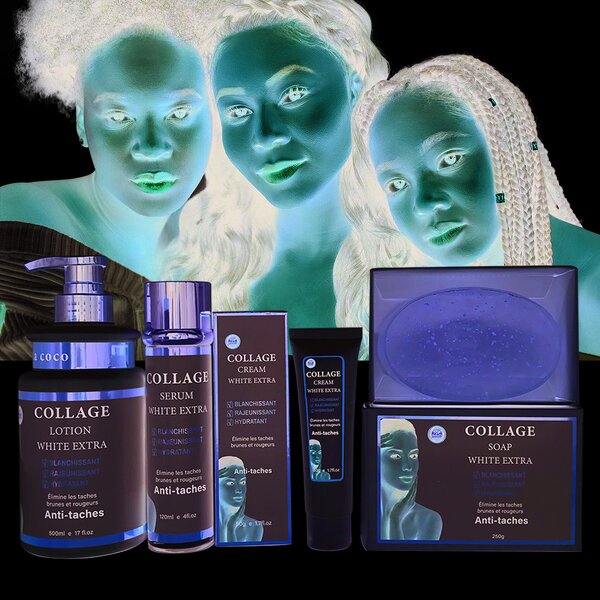 Collagen Skin Set - Manufacturer Extra Whitening Bleaching Stretch Marks Veins Hot