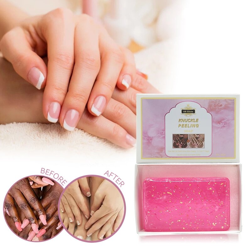 Bleaching Soap - Manufacturer Savon Noir Blanchissant Knuckle Peeling Handmade