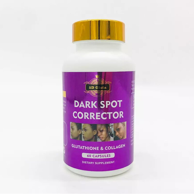 5D Gluta Capsules - Manufacturer OEM Dark Spot Corrector Vitamin E Remove Melanin
