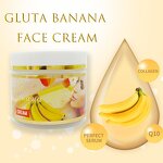 Banana Face Cream - Manufacturer Gluta Whitening Dark Spots Pimples Stretch Marks