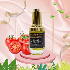 Tomato Gluta Serum - Manufacturer 5D 5 Days Vitamin C Strong Whitening Effect Serum