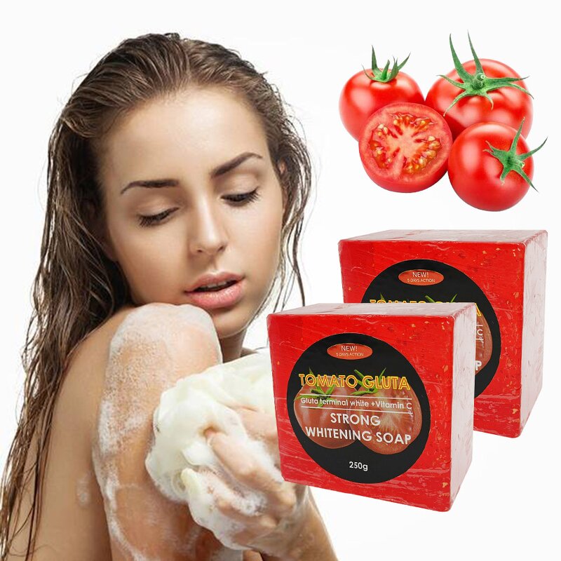 Tomato Gluta Soap - Manufacturer 5D 5 Days Vitamin C Terminal White Whitening