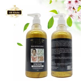 5D Gluta Shower Gel - Manufacturer Wholesale Private Label Body Whitening Black Skin