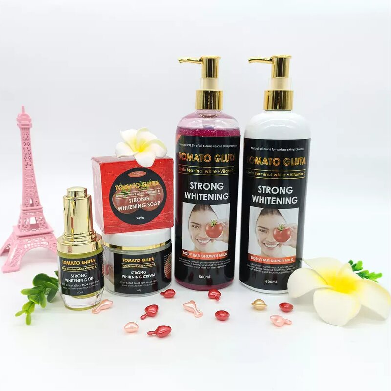 Tomato Gluta Set - Manufacturer Vitamin C Remove Dark Spots Freckle Private Label