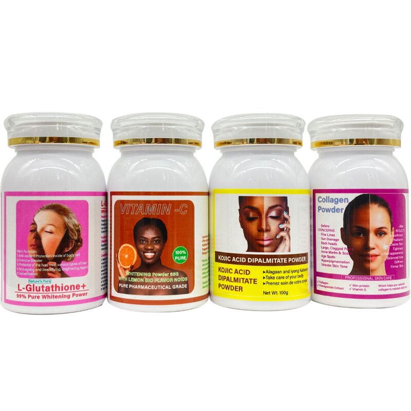 Whitening Powder - Manufacturer Kojic Acid Collagen Gluta Vitamin C Mix Lotion Serum