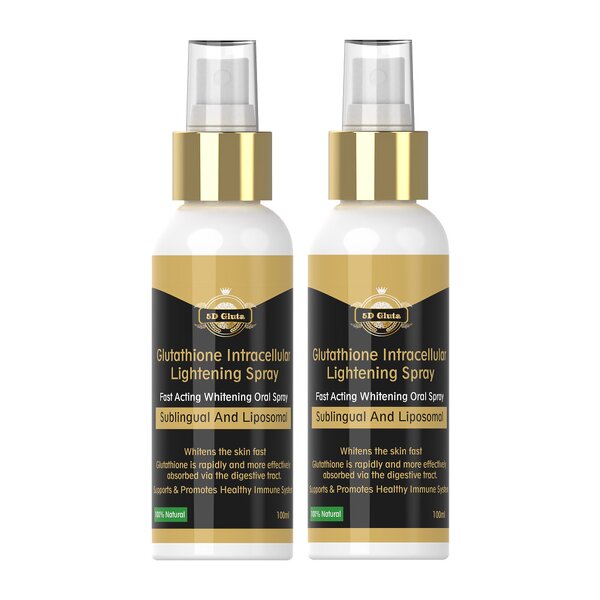 5D Gluta Oral Spray - Manufacturer Intracellular Lightening Fast Acting Whitening