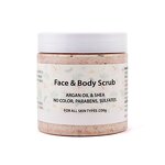 Shea Butter Scrub - Manufacturer Argan Oil Moisture Gentle Face Body 230g
