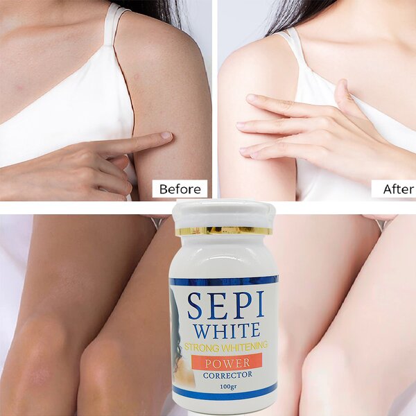 Sepi White Powder - Manufacturer Strong Whitening Brightening Remove Blemish Bleaching