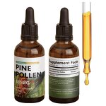 Pine Pollen Tincture Manufacturer - Natural Sugar Free Antioxidant Liquid