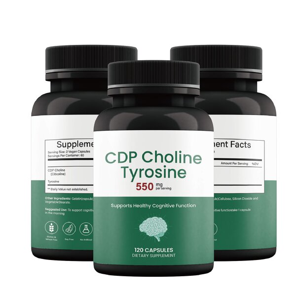 Citicoline Capsules Manufacturer - OEM Private Label 500mg for Brain Health