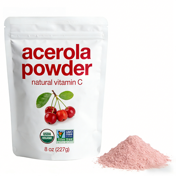 Acerola Powder Manufacturer - Bulk Private Label & OEM Custom Vitamin C