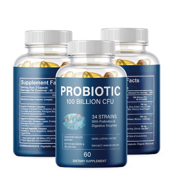 Probiotics Capsules Manufacturer - HOT OEM Digestive Enzyme Complex Softgel