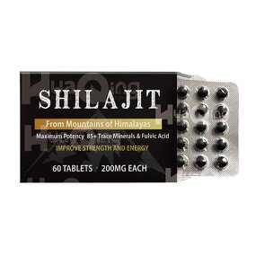 Shilajit Tablets Manufacturer - OEM Gold Grade Pure Himalayan Resin