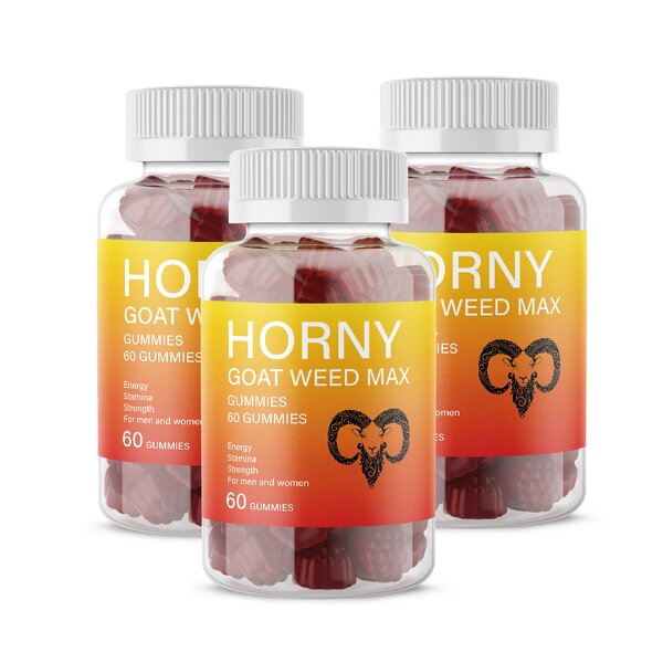 Horny Goat Weed Gummy Manufacturer - GMP Certified Herbal for Men's Energy