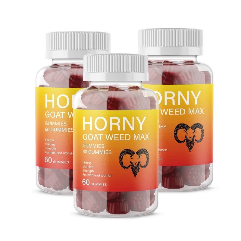 Horny Goat Weed Gummy Manufacturer - GMP Certified Herbal for Men's Energy