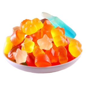 Private Label Orange VC Multivitamin Gummies for Adults Dietary Supplement