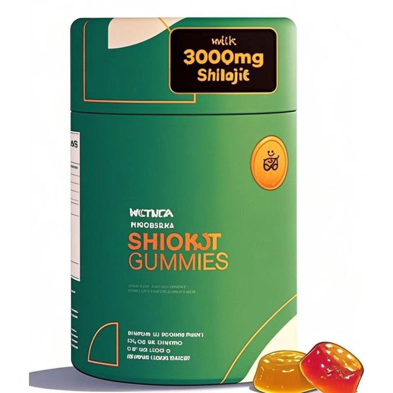 OEM Manufacturer Pure Himalayan Shilajit Gummies No Added Sugar Humic Acid