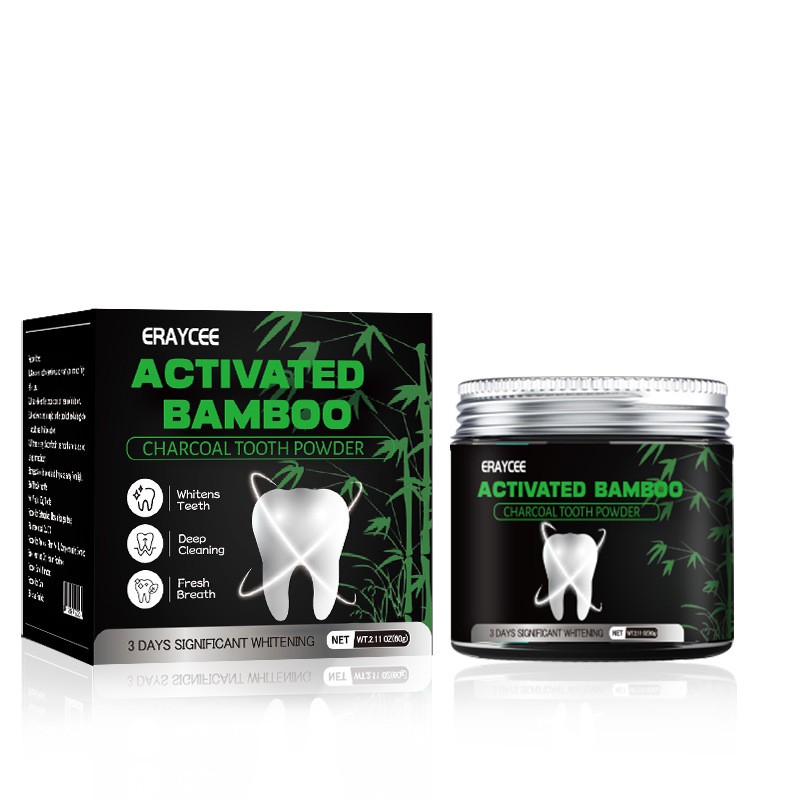 Natural Teeth Powder Factory - Mint Flavor Deep Cleaning