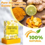 Lemon Turmeric Soap Manufacturer - Handmade Kojic Acid Moisturizing