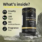 Shilajit Gummies - Manufacturer OEM Wholesale Gold Fulvic Acid Energy Immune