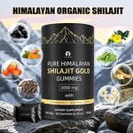 Shilajit Gummies - Manufacturer OEM Wholesale Gold Fulvic Acid Energy Immune